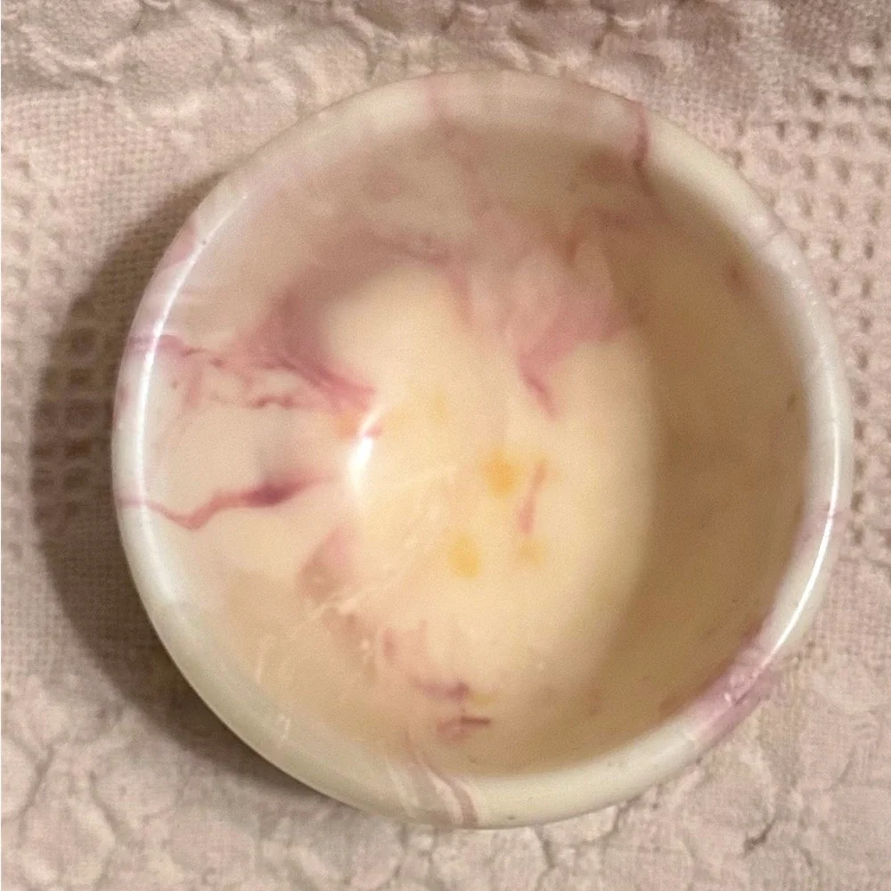 Fiammetta Vanelli Pink Marble dog/cat bowl